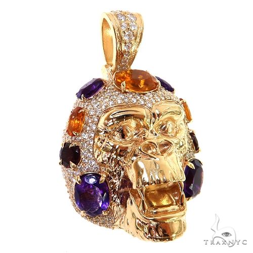 TraxNYC Monkey Head Pendant 69407