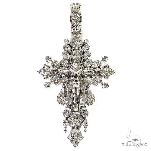 Sovereign's Halo Diamond Cross pendant 69427