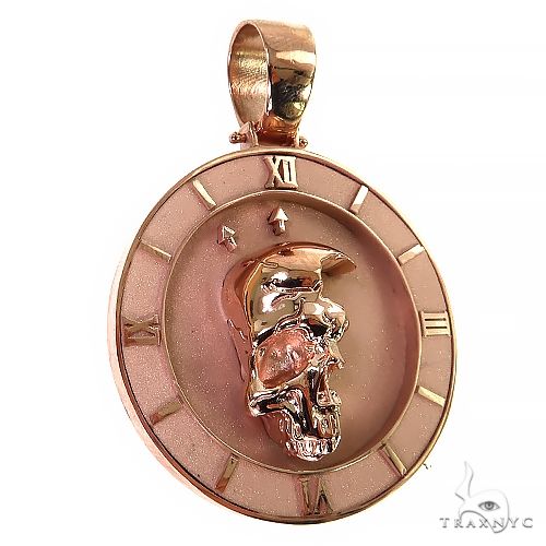 Half Skull Logo Pendant 69455