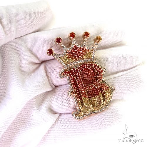 9619-fire-sapphire-initial-crown-pendant-69528-7.jpg Fire Sapphire Initial Crown Pendant 69528