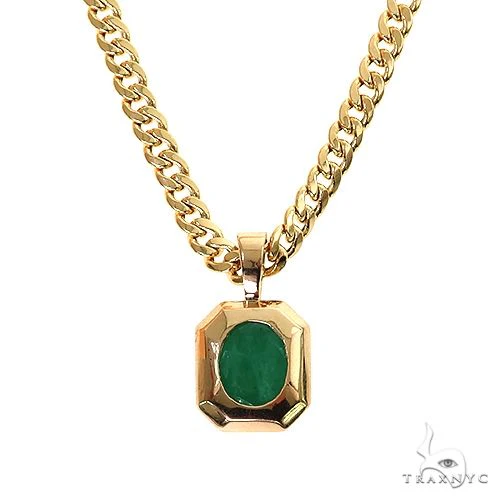 Mystical Meadow Emerald Pendant 69595