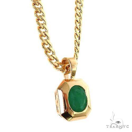 Mystical Meadow Emerald Pendant 69595