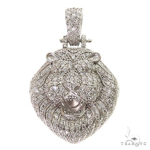 Regal Roar Diamond Lion Pendant 69606