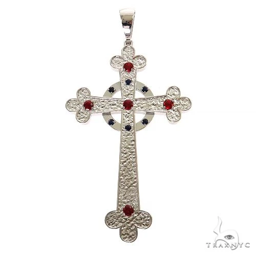 Trax Holy Halo Cross Pendant .925 Silver 69607