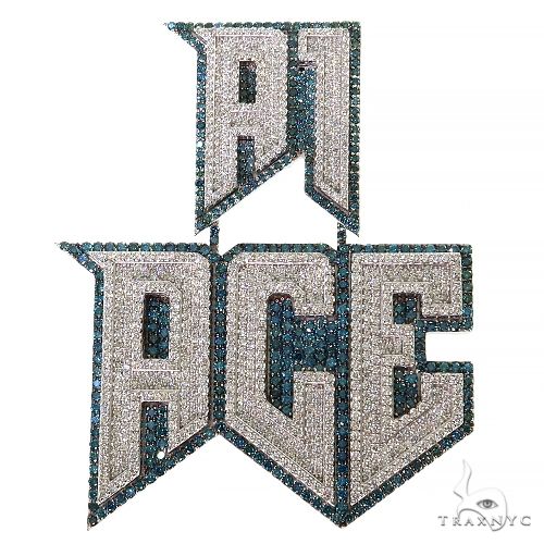 Custom Made A1 Ace Diamond Pendant 69632