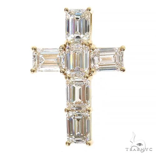 Celestial Emarald Cross Pendant  69642