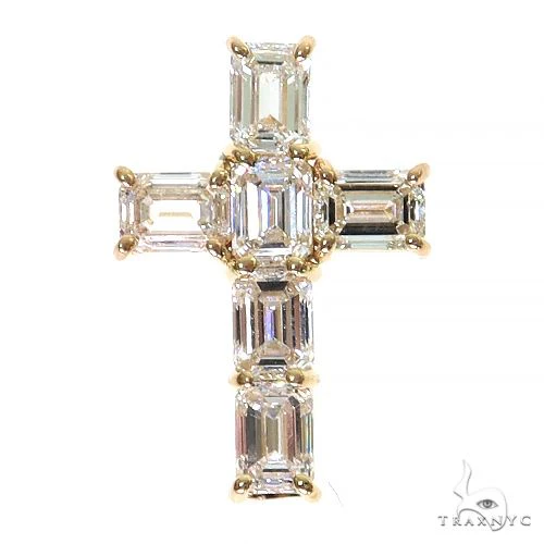Celestial Emarald Cross Pendant Mini 69655