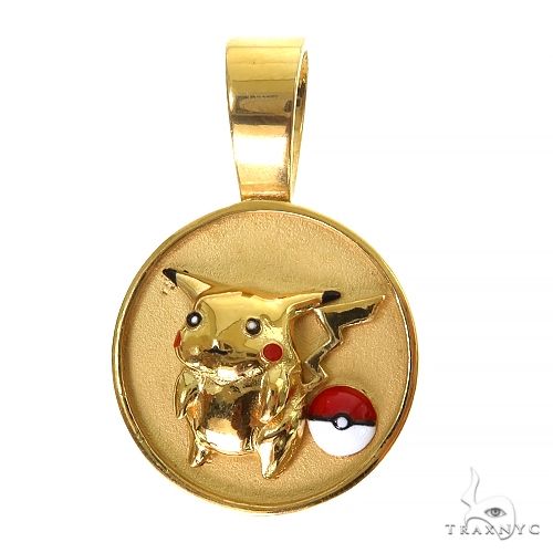 24K Gold Pikachu Pendant 69654