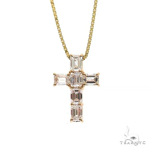 Celestial Emarald Cross Mini Pendant Set 69667