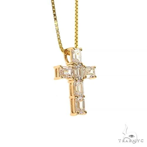Celestial Emarald Cross Mini Pendant Set 69667