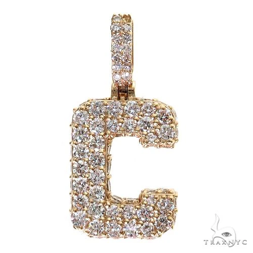 Custom Made 'C' Initial Pendant 69831