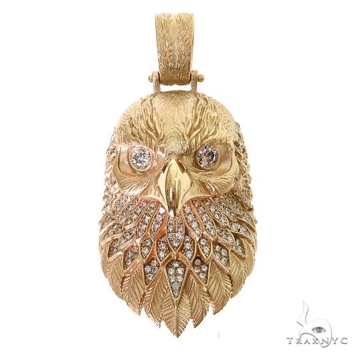 Eagle Head Diamond Pendant Small 69918