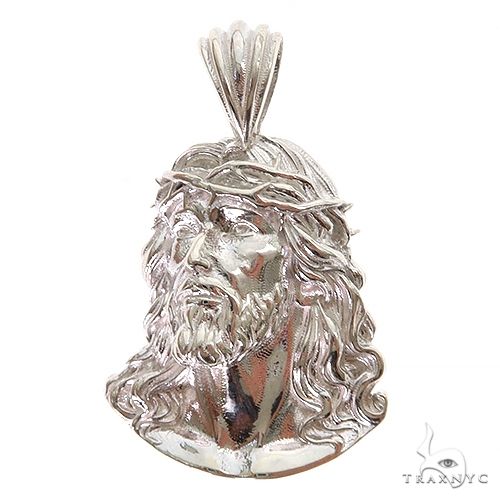 .925 Silver Jesus Pendant 69919
