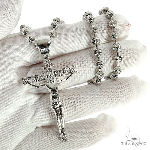 9771-silver-crucifix-jesus-cross-pendant-moon-chain-set-70000-9.jpg Silver Crucifix Jesus Cross Pendant Moon Chain Set 70000