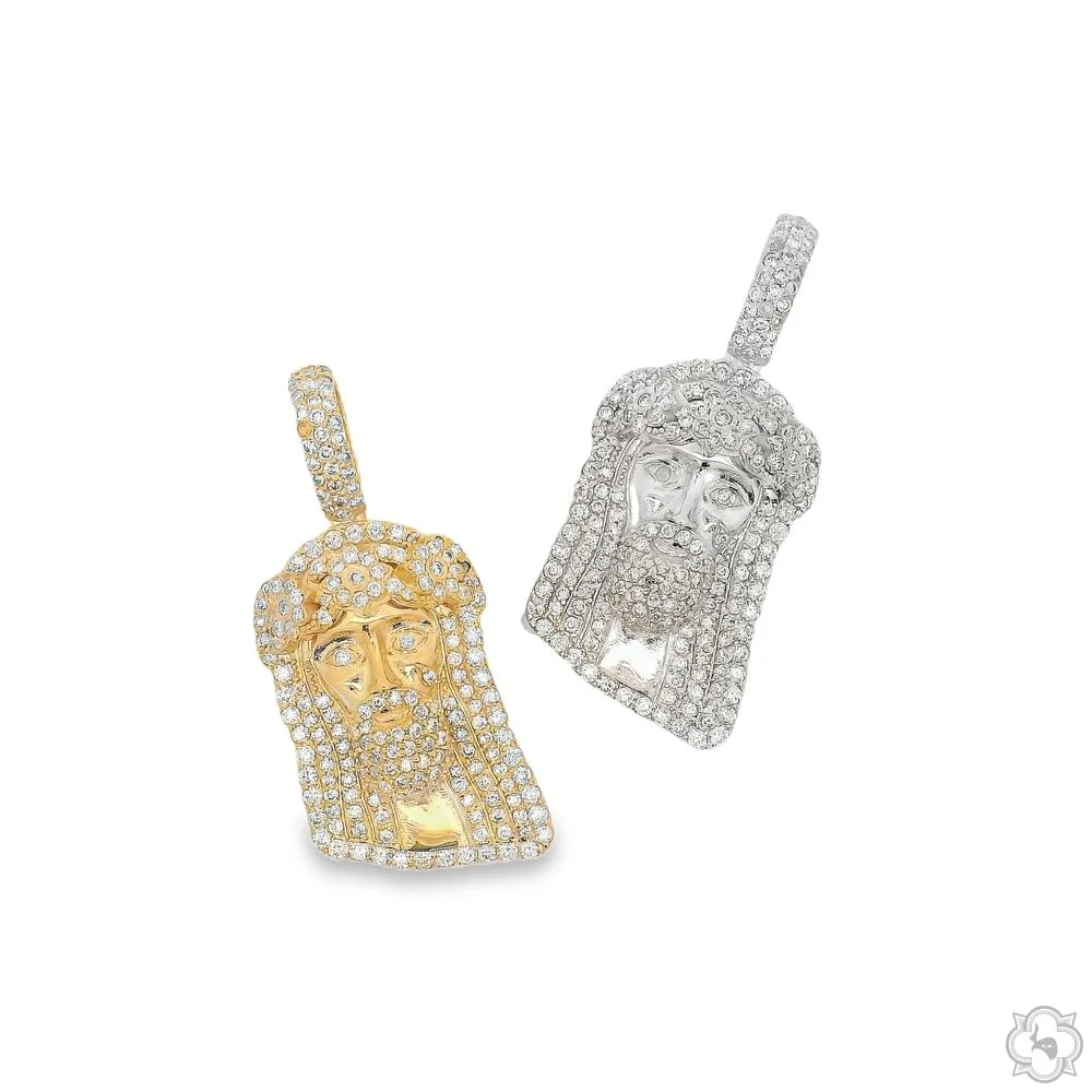 9818-traxnyc-crowned-jesus-pendant-small-70185-2.webp TraxNYC Crowned Jesus Pendant - Small 70185