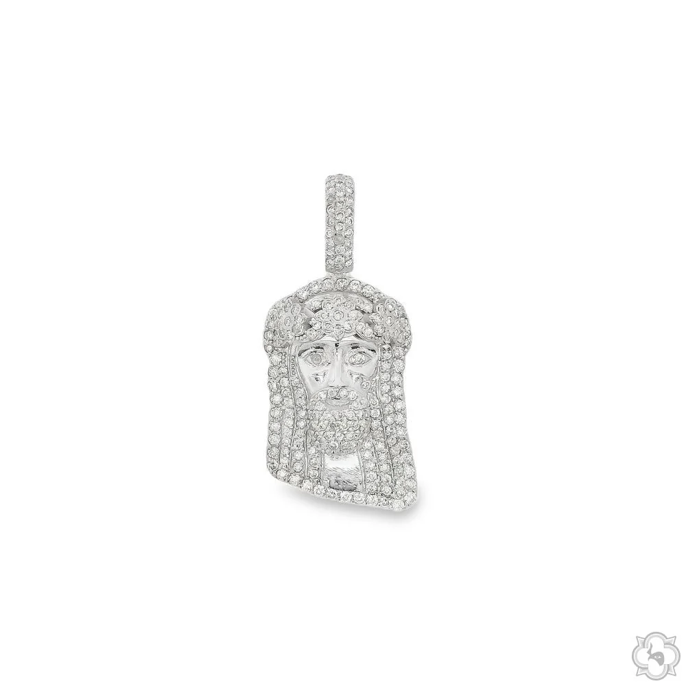 9818-traxnyc-crowned-jesus-pendant-small-70185-3.webp TraxNYC Crowned Jesus Pendant - Small 70185