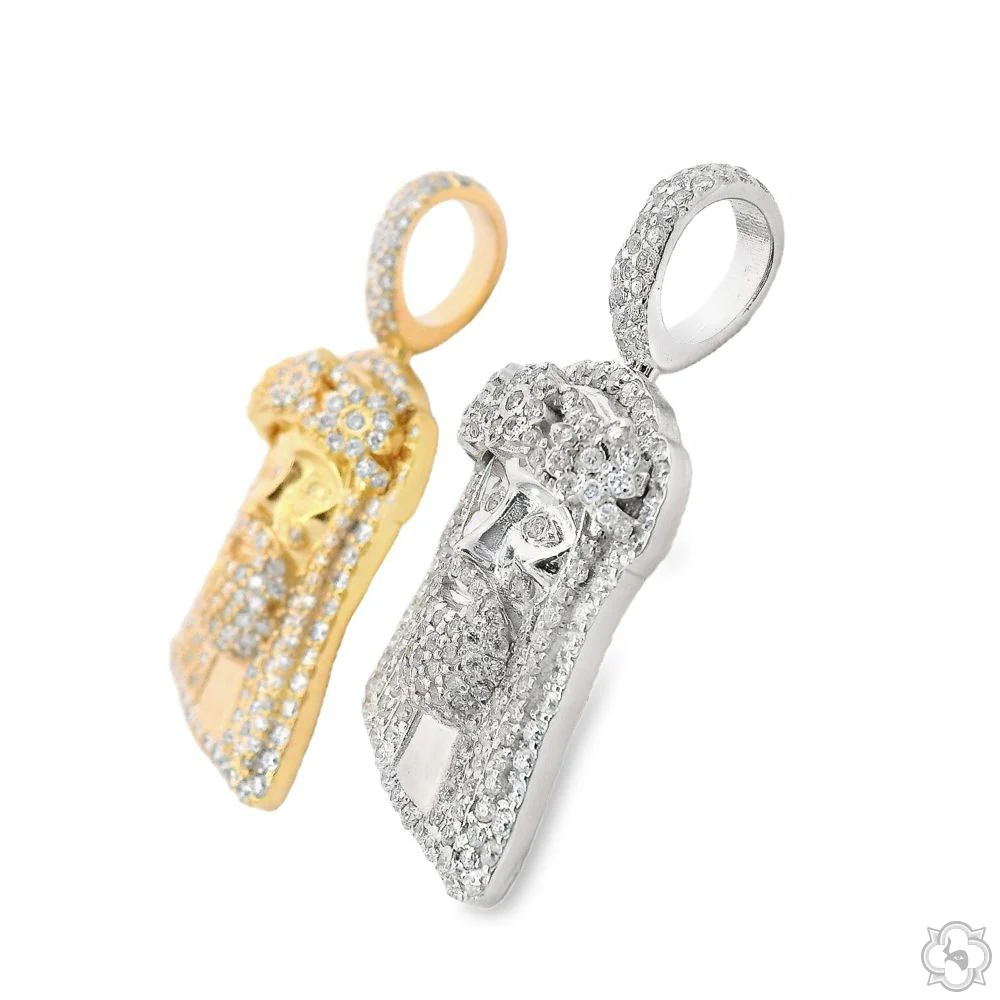 9818-traxnyc-crowned-jesus-pendant-small-70185-7.webp TraxNYC Crowned Jesus Pendant - Small 70185