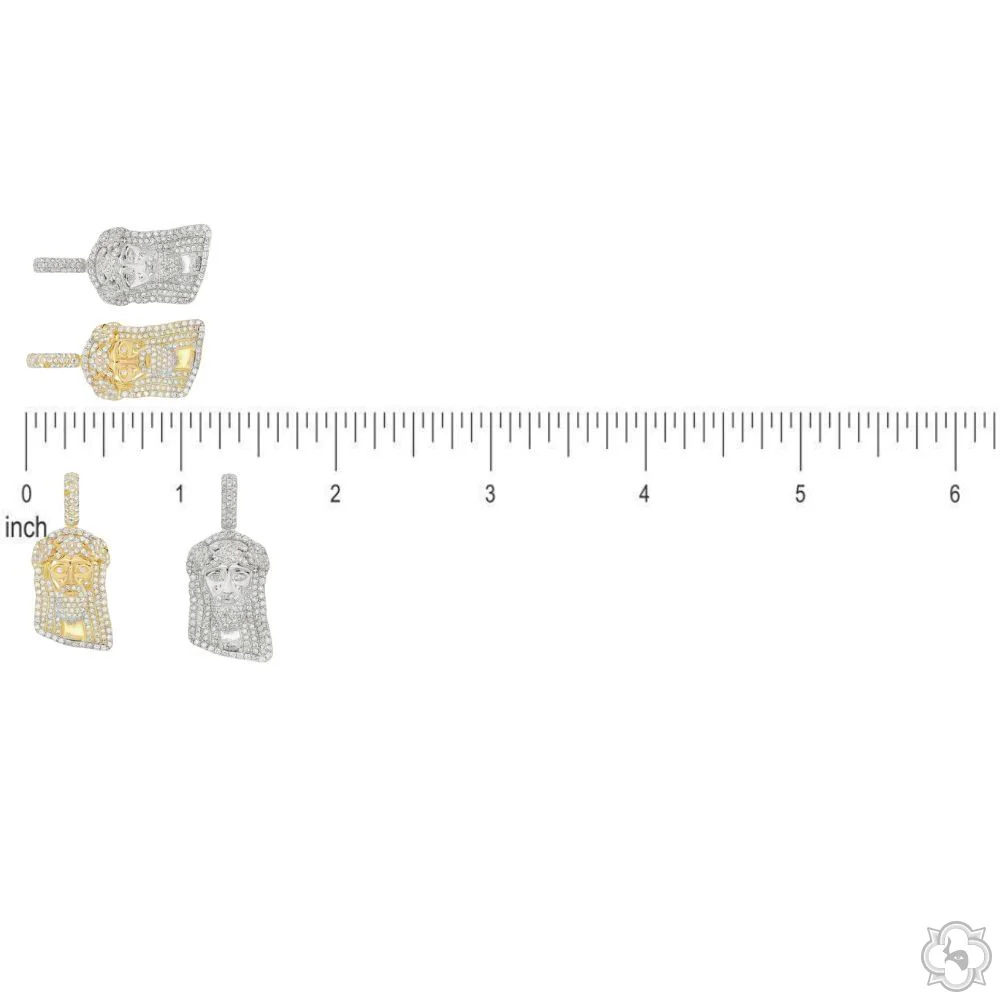 9818-traxnyc-crowned-jesus-pendant-small-70185-8.webp TraxNYC Crowned Jesus Pendant - Small 70185