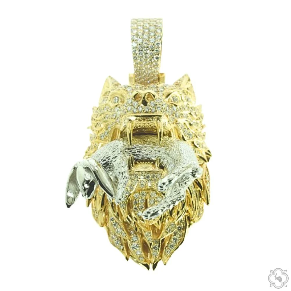 Alpha Wolf Pendant 70278