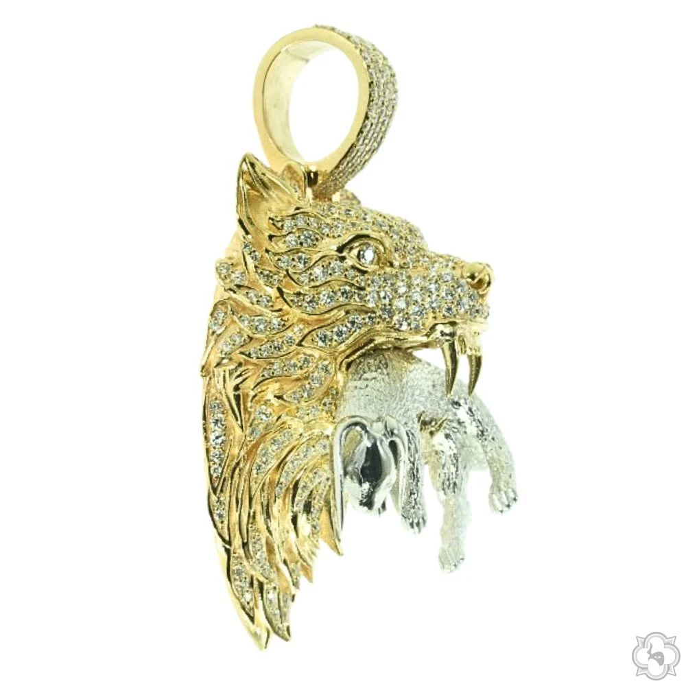 Alpha Wolf Pendant 70278