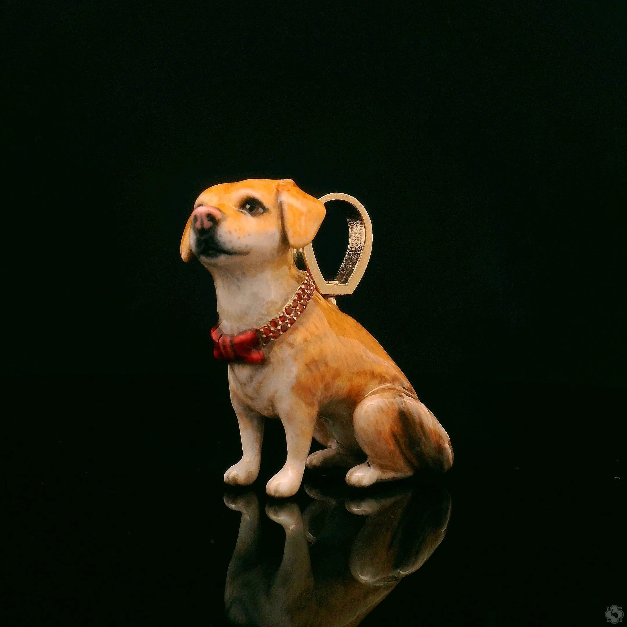 3D Labrador Dog Pendant 70504