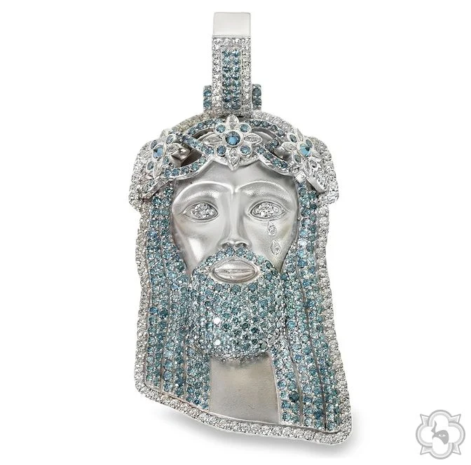 TraxNYC Celestial Mercy Jesus Pendant Large 70541