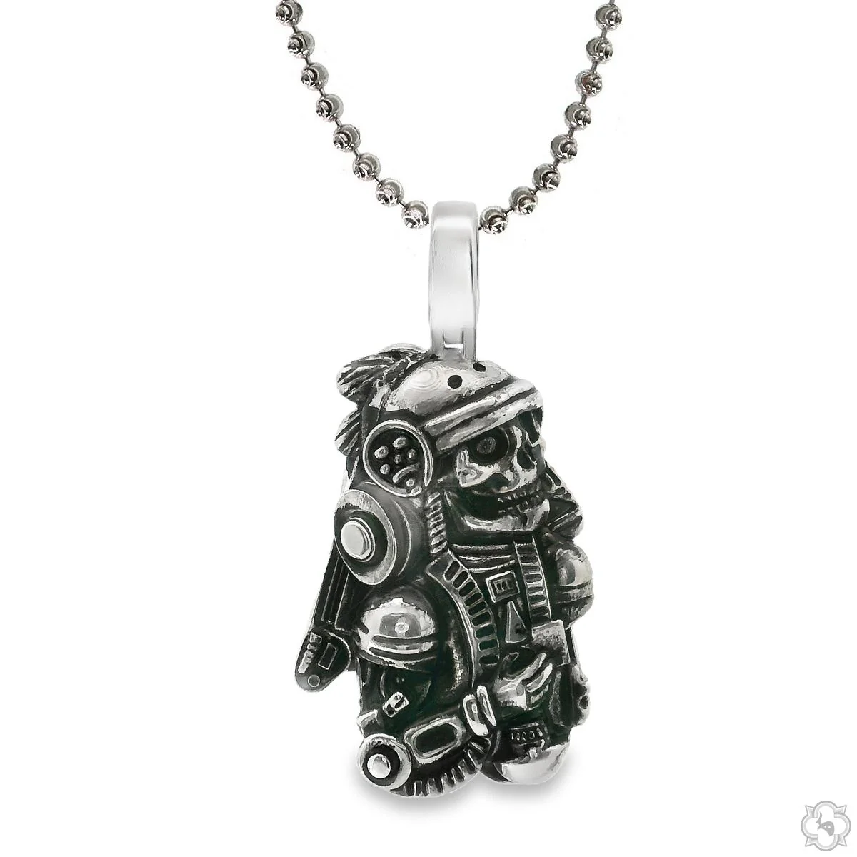 Cyber Legion Aztec Skull Pendant 70639