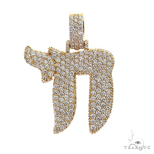 Diamond Chai Pendant Large 69580