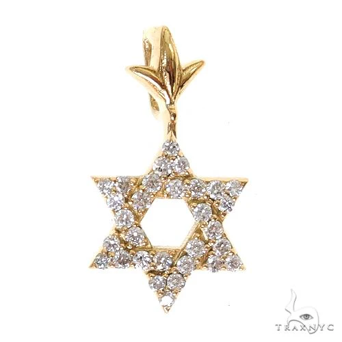 Star Of David Diamond Pendant Mini 69557