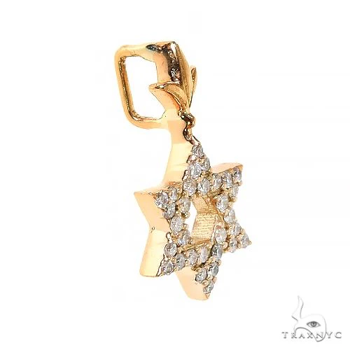 Star Of David Diamond Pendant Mini 69557