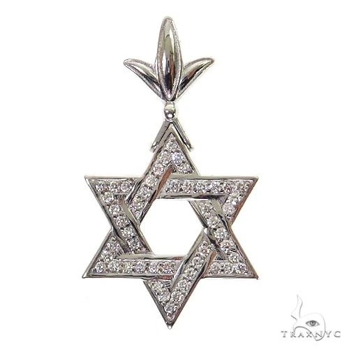 Star Of David Diamond Pendant Small 69555