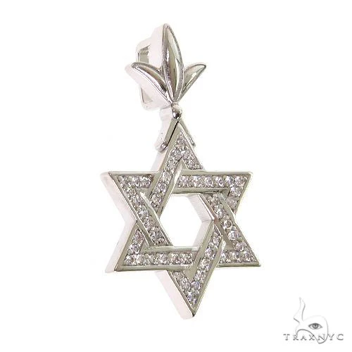Star Of David Diamond Pendant Small 69555