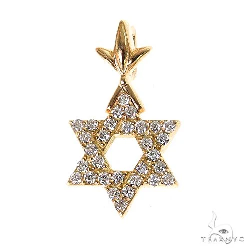 Star Of David Diamond Pendant Mini 69554