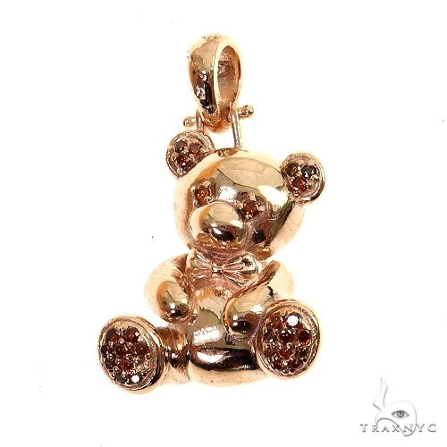 TraxNYC Mini Teddy Bear Pendant 69497