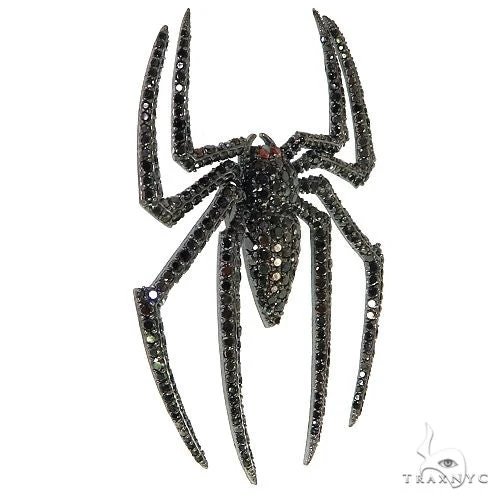 Black Diamond Spider Logo Pendant 69453